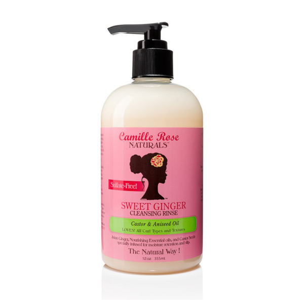 Zachte shampoo zonder sulfaten voor droge krullen